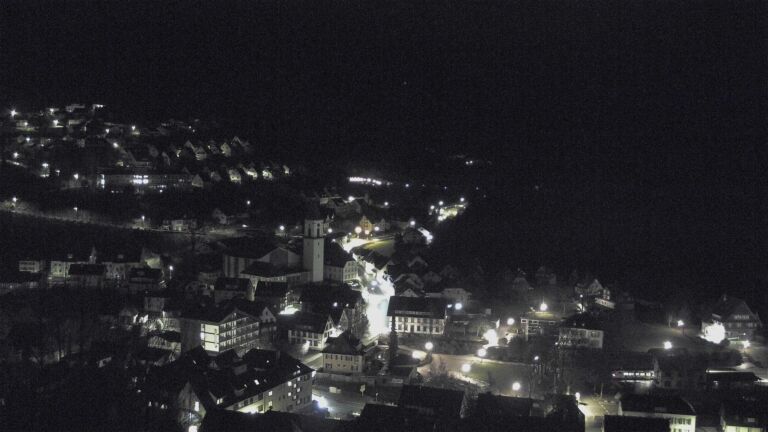 Dieses Bild zeigt eine Webcam-Aufnahme von Ottenhöfen, aufgenommen am Montag, den 23.02.2026 um 04:30 Uhr