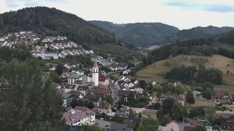 Dieses Bild zeigt eine Webcam-Aufnahme von Ottenhöfen, aufgenommen am Mittwoch, den 15.07.2026 um 21:30 Uhr