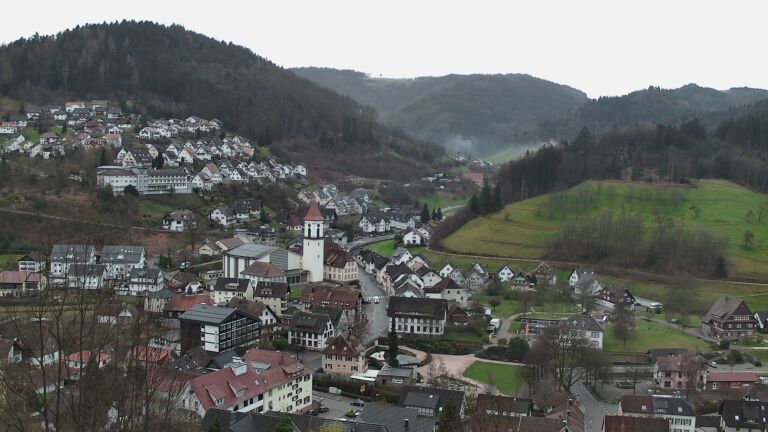 Dieses Bild zeigt eine Webcam-Aufnahme von Ottenhöfen, aufgenommen am Dienstag, den 17.03.2026 um 07:10 Uhr