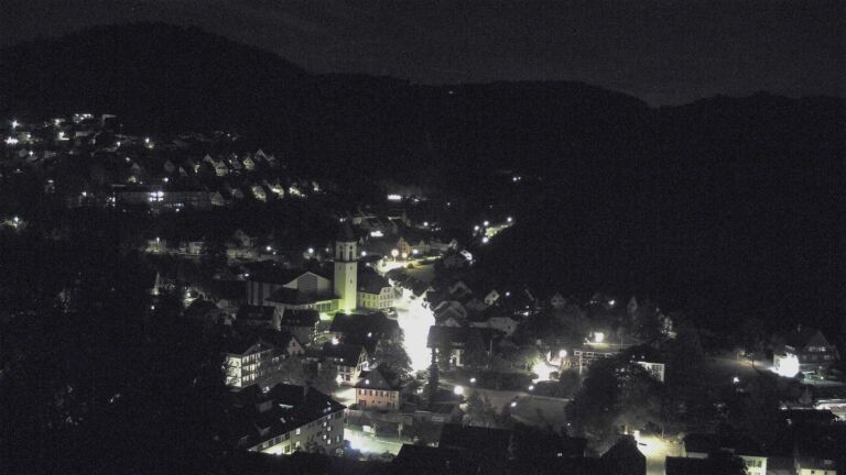 Dieses Bild zeigt eine Webcam-Aufnahme von Ottenhöfen, aufgenommen am Freitag, den 25.09.2026 um 05:40 Uhr