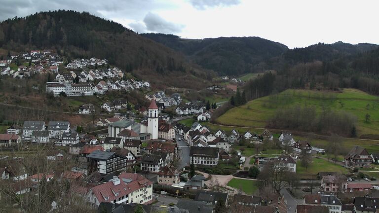 Dieses Bild zeigt eine Webcam-Aufnahme von Ottenhöfen, aufgenommen am Mittwoch, den 11.03.2026 um 10:50 Uhr