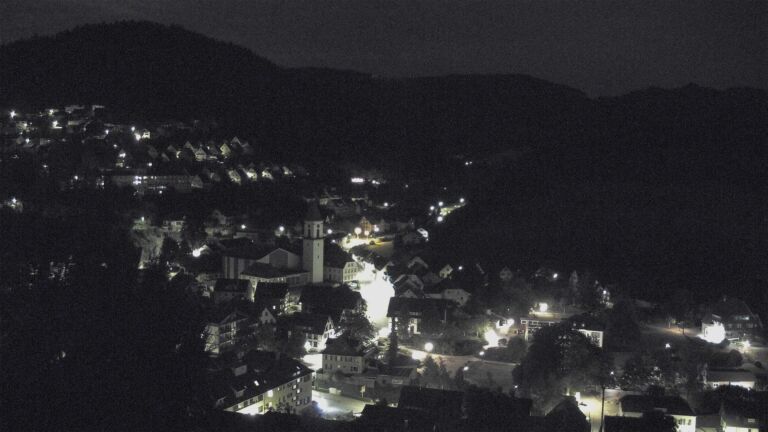 Dieses Bild zeigt eine Webcam-Aufnahme von Ottenhöfen, aufgenommen am Mittwoch, den 05.08.2026 um 02:00 Uhr