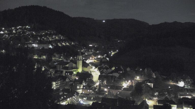 Dieses Bild zeigt eine Webcam-Aufnahme von Ottenhöfen, aufgenommen am Montag, den 28.09.2026 um 06:10 Uhr
