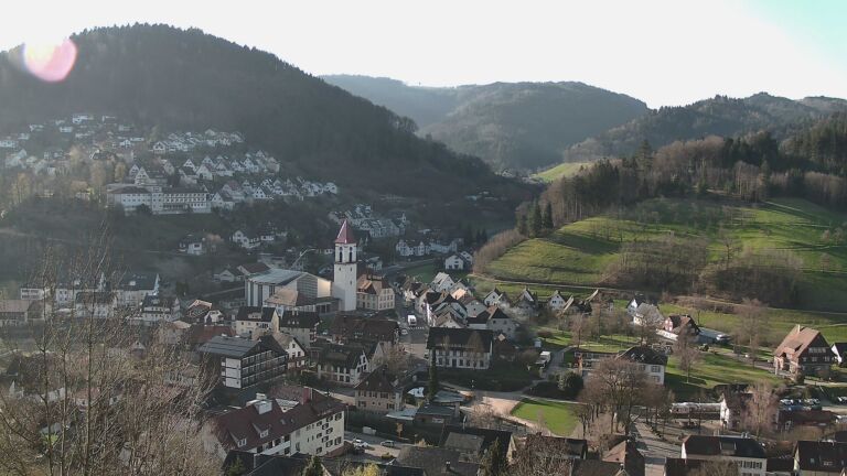 Dieses Bild zeigt eine Webcam-Aufnahme von Ottenhöfen, aufgenommen am Freitag, den 20.03.2026 um 08:20 Uhr