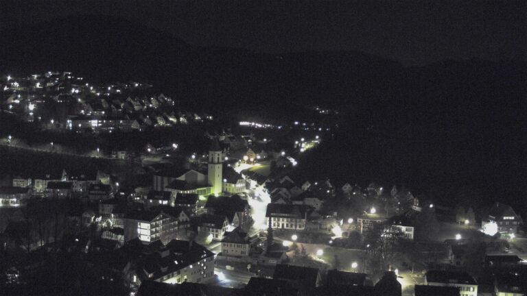 Dieses Bild zeigt eine Webcam-Aufnahme von Ottenhöfen, aufgenommen am Samstag, den 11.04.2026 um 22:00 Uhr