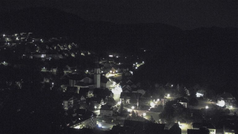 Dieses Bild zeigt eine Webcam-Aufnahme von Ottenhöfen, aufgenommen am Mittwoch, den 27.05.2026 um 03:00 Uhr