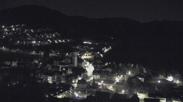Dieses Bild zeigt eine Webcam-Aufnahme von Ottenhöfen, aufgenommen am Samstag, den 25.04.2026 um 03:00 Uhr