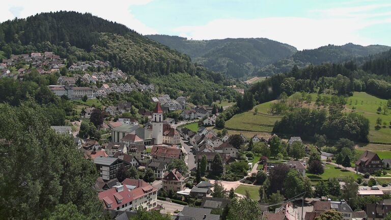 Dieses Bild zeigt eine Webcam-Aufnahme von Ottenhöfen, aufgenommen am Dienstag, den 23.06.2026 um 14:20 Uhr