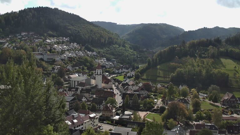 Dieses Bild zeigt eine Webcam-Aufnahme von Ottenhöfen, aufgenommen am Mittwoch, den 14.10.2026 um 12:40 Uhr