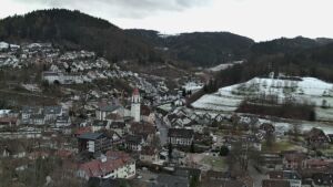 Dieses Bild zeigt eine Webcam-Aufnahme von Ottenhöfen, aufgenommen am Freitag, den 09.01.2026 um 09:30 Uhr