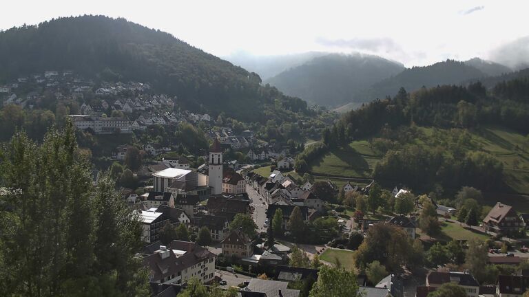 Dieses Bild zeigt eine Webcam-Aufnahme von Ottenhöfen, aufgenommen am Freitag, den 02.10.2026 um 11:20 Uhr