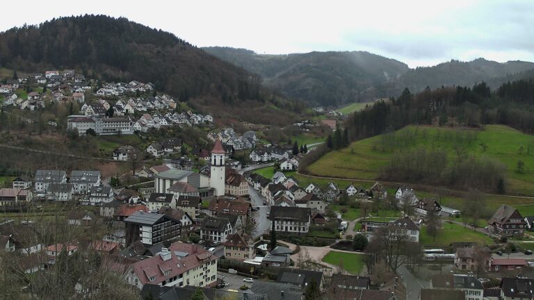 Dieses Bild zeigt eine Webcam-Aufnahme von Ottenhöfen, aufgenommen am Mittwoch, den 25.03.2026 um 14:50 Uhr