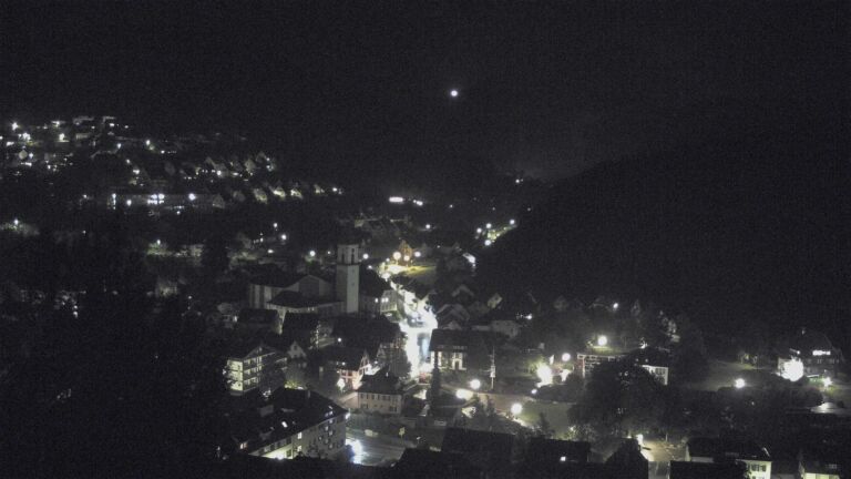 Dieses Bild zeigt eine Webcam-Aufnahme von Ottenhöfen, aufgenommen am Mittwoch, den 06.05.2026 um 23:00 Uhr
