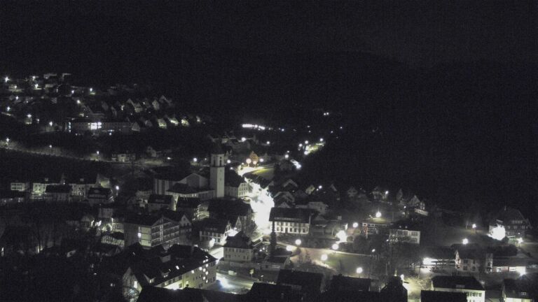 Dieses Bild zeigt eine Webcam-Aufnahme von Ottenhöfen, aufgenommen am Mittwoch, den 11.03.2026 um 02:00 Uhr