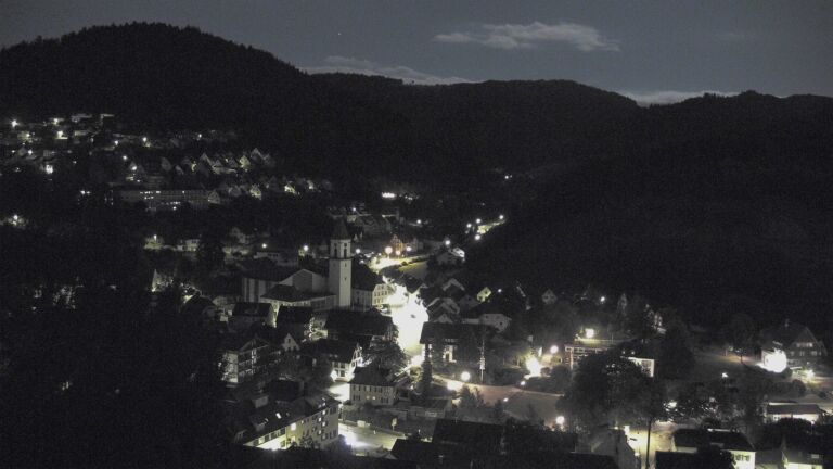 Dieses Bild zeigt eine Webcam-Aufnahme von Ottenhöfen, aufgenommen am Freitag, den 03.07.2026 um 04:00 Uhr