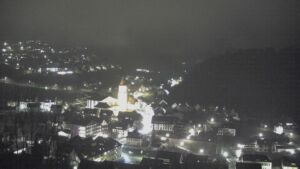 Dieses Bild zeigt eine Webcam-Aufnahme von Ottenhöfen, aufgenommen am Samstag, den 14.02.2026 um 19:30 Uhr