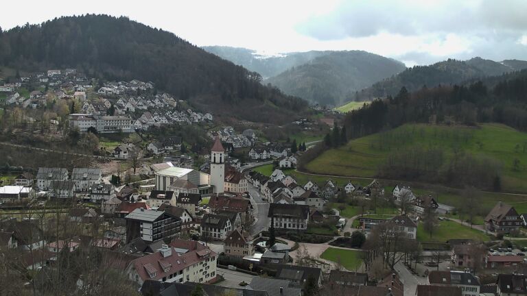 Dieses Bild zeigt eine Webcam-Aufnahme von Ottenhöfen, aufgenommen am Sonntag, den 29.03.2026 um 12:20 Uhr