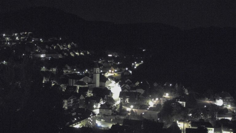 Dieses Bild zeigt eine Webcam-Aufnahme von Ottenhöfen, aufgenommen am Donnerstag, den 23.07.2026 um 02:30 Uhr