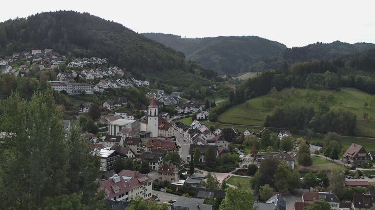 Dieses Bild zeigt eine Webcam-Aufnahme von Ottenhöfen, aufgenommen am Montag, den 21.09.2026 um 11:10 Uhr