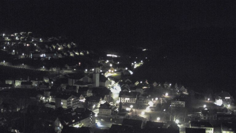 Dieses Bild zeigt eine Webcam-Aufnahme von Ottenhöfen, aufgenommen am Donnerstag, den 25.12.2025 um 02:00 Uhr