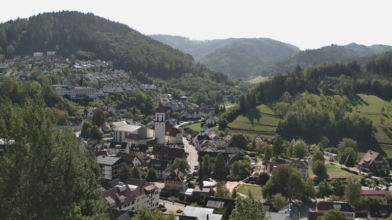 Dieses Bild zeigt eine Webcam-Aufnahme von Ottenhöfen, aufgenommen am Dienstag, den 22.09.2026 um 12:20 Uhr