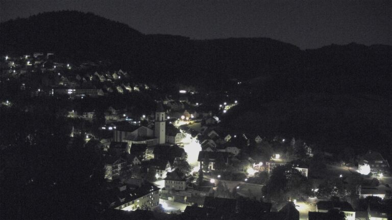 Dieses Bild zeigt eine Webcam-Aufnahme von Ottenhöfen, aufgenommen am Mittwoch, den 02.09.2026 um 02:00 Uhr