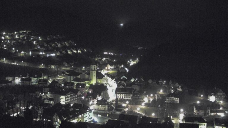 Dieses Bild zeigt eine Webcam-Aufnahme von Ottenhöfen, aufgenommen am Dienstag, den 17.02.2026 um 06:20 Uhr