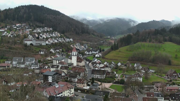 Dieses Bild zeigt eine Webcam-Aufnahme von Ottenhöfen, aufgenommen am Dienstag, den 31.03.2026 um 09:20 Uhr