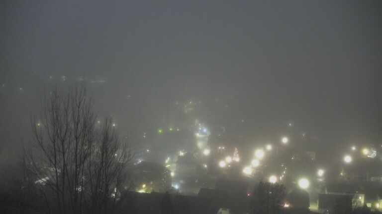 Dieses Bild zeigt eine Webcam-Aufnahme von Ottenhöfen, aufgenommen am Samstag, den 13.12.2025 um 07:10 Uhr