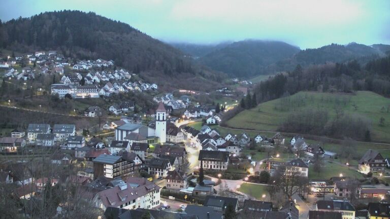 Dieses Bild zeigt eine Webcam-Aufnahme von Ottenhöfen, aufgenommen am Dienstag, den 31.03.2026 um 06:40 Uhr