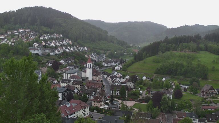 Dieses Bild zeigt eine Webcam-Aufnahme von Ottenhöfen, aufgenommen am Sonntag, den 03.05.2026 um 06:30 Uhr