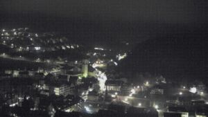 Dieses Bild zeigt eine Webcam-Aufnahme von Ottenhöfen, aufgenommen am Sonntag, den 15.02.2026 um 05:50 Uhr