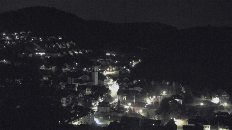 Dieses Bild zeigt eine Webcam-Aufnahme von Ottenhöfen, aufgenommen am Sonntag, den 10.05.2026 um 04:00 Uhr
