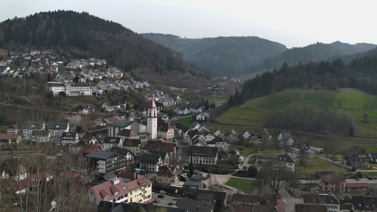 Dieses Bild zeigt eine Webcam-Aufnahme von Ottenhöfen, aufgenommen am Freitag, den 06.03.2026 um 16:20 Uhr