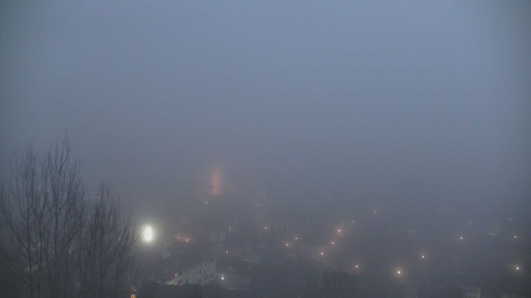 Dieses Bild zeigt eine Webcam-Aufnahme von Ottenhöfen, aufgenommen am Montag, den 02.02.2026 um 17:50 Uhr