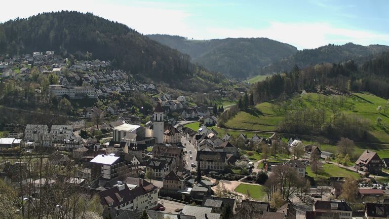 Dieses Bild zeigt eine Webcam-Aufnahme von Ottenhöfen, aufgenommen am Mittwoch, den 08.04.2026 um 11:30 Uhr