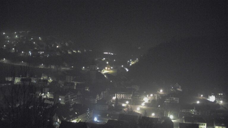 Dieses Bild zeigt eine Webcam-Aufnahme von Ottenhöfen, aufgenommen am Montag, den 26.01.2026 um 01:00 Uhr