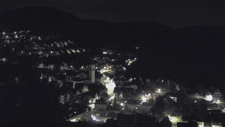 Dieses Bild zeigt eine Webcam-Aufnahme von Ottenhöfen, aufgenommen am Sonntag, den 20.09.2026 um 04:00 Uhr