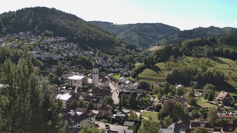 Dieses Bild zeigt eine Webcam-Aufnahme von Ottenhöfen, aufgenommen am Dienstag, den 15.09.2026 um 11:20 Uhr