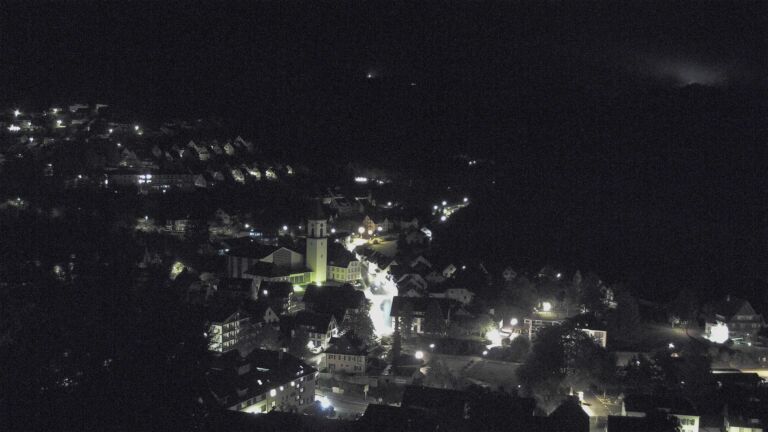 Dieses Bild zeigt eine Webcam-Aufnahme von Ottenhöfen, aufgenommen am Samstag, den 10.10.2026 um 05:30 Uhr