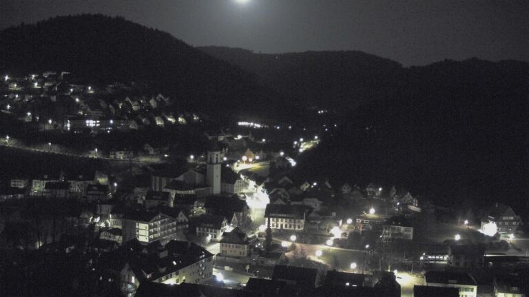 Dieses Bild zeigt eine Webcam-Aufnahme von Ottenhöfen, aufgenommen am Dienstag, den 10.03.2026 um 04:00 Uhr