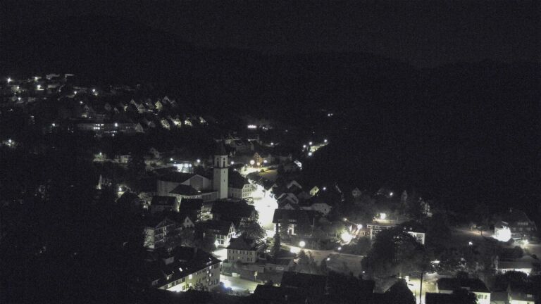 Dieses Bild zeigt eine Webcam-Aufnahme von Ottenhöfen, aufgenommen am Montag, den 10.08.2026 um 02:30 Uhr