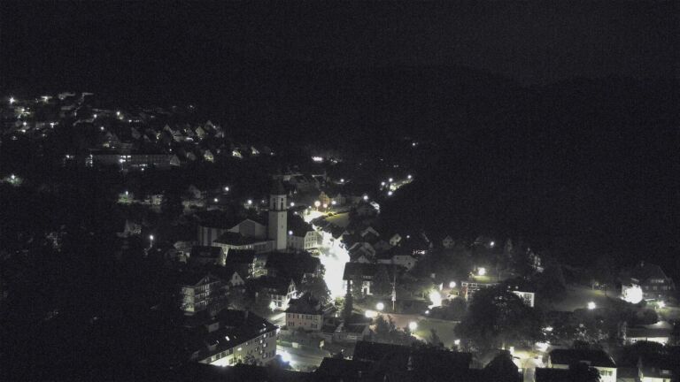 Dieses Bild zeigt eine Webcam-Aufnahme von Ottenhöfen, aufgenommen am Freitag, den 12.06.2026 um 00:00 Uhr
