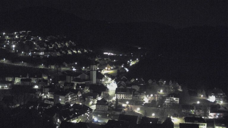 Dieses Bild zeigt eine Webcam-Aufnahme von Ottenhöfen, aufgenommen am Samstag, den 11.04.2026 um 00:00 Uhr