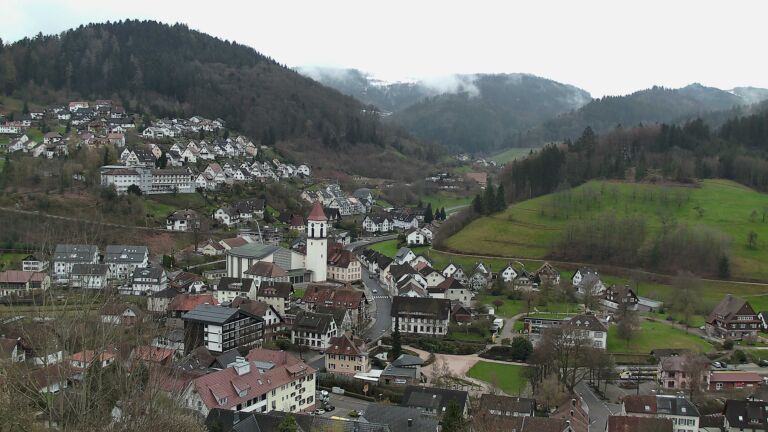 Dieses Bild zeigt eine Webcam-Aufnahme von Ottenhöfen, aufgenommen am Dienstag, den 31.03.2026 um 09:40 Uhr