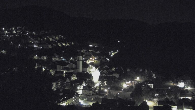 Dieses Bild zeigt eine Webcam-Aufnahme von Ottenhöfen, aufgenommen am Sonntag, den 06.09.2026 um 02:00 Uhr