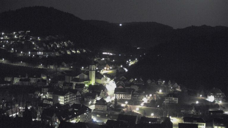 Dieses Bild zeigt eine Webcam-Aufnahme von Ottenhöfen, aufgenommen am Montag, den 09.03.2026 um 05:00 Uhr