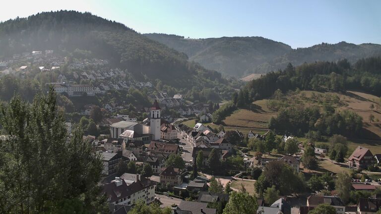 Dieses Bild zeigt eine Webcam-Aufnahme von Ottenhöfen, aufgenommen am Mittwoch, den 26.08.2026 um 10:40 Uhr