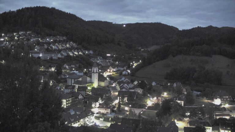 Dieses Bild zeigt eine Webcam-Aufnahme von Ottenhöfen, aufgenommen am Samstag, den 12.09.2026 um 06:20 Uhr
