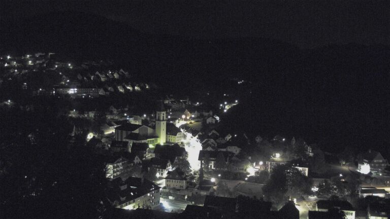 Dieses Bild zeigt eine Webcam-Aufnahme von Ottenhöfen, aufgenommen am Sonntag, den 11.10.2026 um 06:00 Uhr